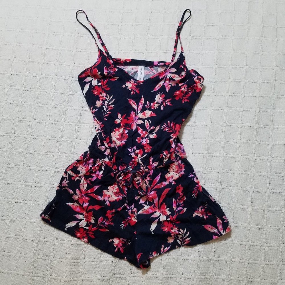 Aeropostale Floral Romper